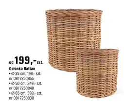 OBI Osłonka Rattan 65cm oferta
