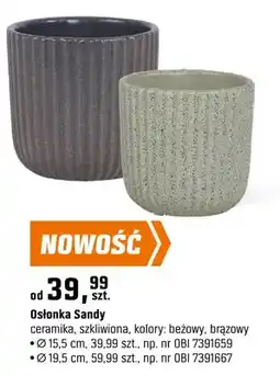 OBI Osłonka Sandy oferta