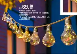 OBI Girlanda solarna Blume 8 lampek oferta