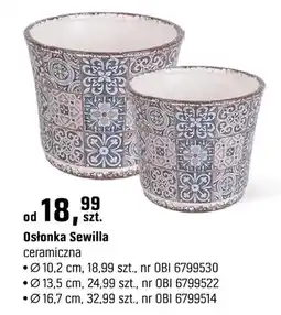 OBI Osłonka Sewilla ceramiczna oferta