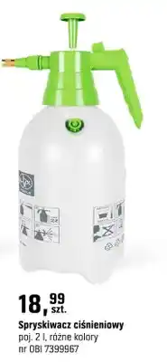 OBI Spryskiwacz ciśnieniowy oferta