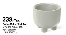 OBI Doniczka Molta Ethick Foot oferta