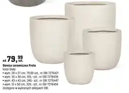 OBI Doniczka ceramiczna Preto oferta