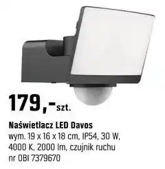OBI Naświetlacz LED Davos oferta