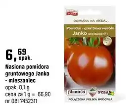OBI Nasiona pomidora gruntowego Janko - mieszaniec oferta