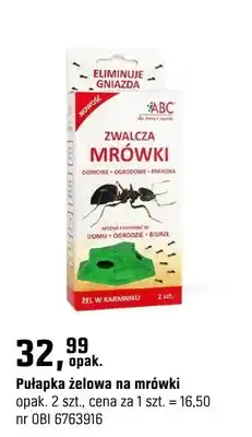 OBI Pułapka żelowa na mrówki oferta