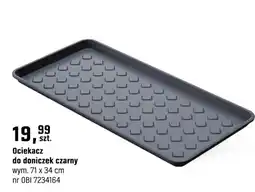 OBI Ociekacz do doniczek czarny oferta