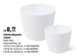 OBI Osłonka Magnolia Jumper biała 30cm oferta