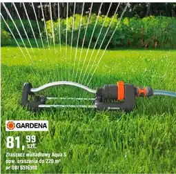 OBI Zraszacz wahadłowy Aqua S pow. zraszania do 220 m² oferta