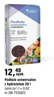 OBI Podłoże uniwersalne z hydrożelem oferta