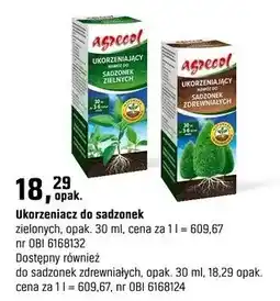 OBI Ukorzeniacz do sadzonek zielonych oferta