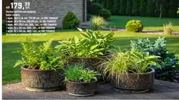 OBI Donica ceramiczna Avignon kolor zielony wym. 30,5 x 16 cm oferta