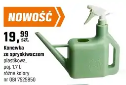 OBI Konewka ze spryskiwaczem plastikowa oferta
