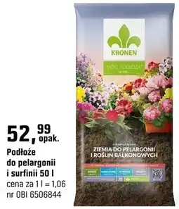 OBI Podłoże do pelargonii i surfinii oferta