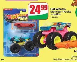 Dino Monster Trucks + autko 1 opak oferta