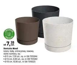 OBI Doniczka Wood Ø 18 cm oferta