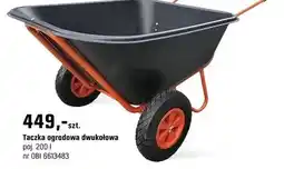 OBI Taczka ogrodowa dwukołowa oferta