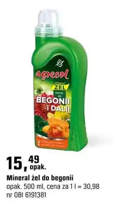 OBI Nawóz żel do begonii oferta