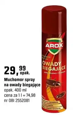 OBI Muchomor spray na owady biegające oferta