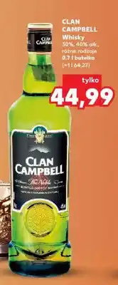 Kaufland Whisky różne rodzaje oferta
