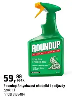 OBI Środek Roundup Antychwast chodniki i podjazdy oferta