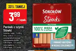 Polomarket Parówki z szynki Stówki oferta
