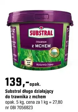 OBI Nawóz długo działający do trawnika z mchem oferta