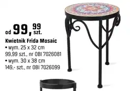 OBI Kwietnik Frida Mosaic 30x38cm oferta