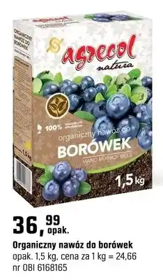 OBI Organiczny nawóz do borówek oferta