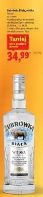 Lidl ŻUBRÓWKA BIAŁA Wódka oferta