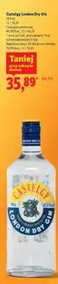 Lidl Castelegy London Dry, gin oferta