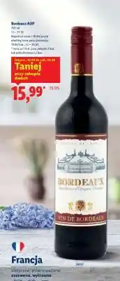Lidl Bordeaux AOP oferta