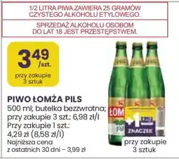 Stokrotka Market PIWO ŁOMŻA PILS oferta