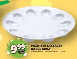 Stokrotka Market Półmisek do jajek bąble biały oferta