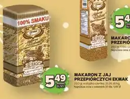 Stokrotka Market Makaron z jaj przepiórczych Ekmak oferta