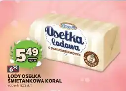 Stokrotka Market Lody osełka śmietankowa Koral oferta