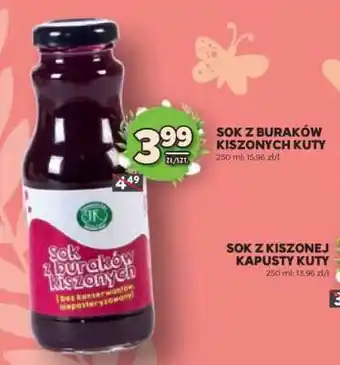 Stokrotka Market Sok z buraków kiszonych Kuty oferta