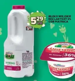 Stokrotka Market Mleko wiejskie bez laktozy 2% OSM Piątnica oferta