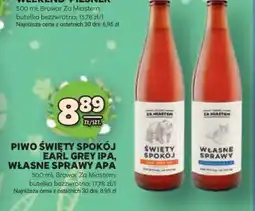 Stokrotka Market Piwo Święty Spokój Earl Grey IPA, Własne Sprawy APA oferta