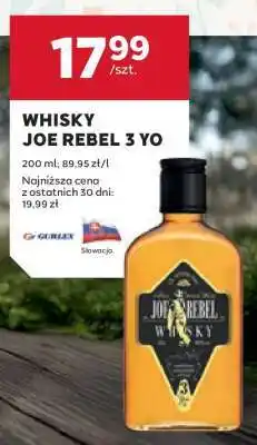 Stokrotka Market Whisky Joe Rebel 3 YO oferta