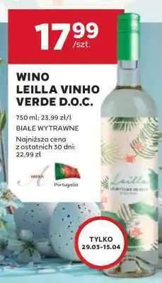 Stokrotka Market Wino Leilla Vinho Verde D.O.C oferta