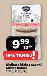 Netto Kiełbasa biała z szynki Mistrz Rohus oferta