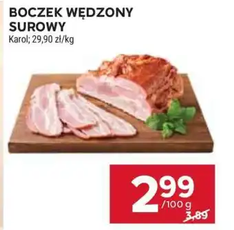 Stokrotka Market Boczek wędzony surowy oferta