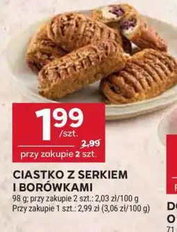 Stokrotka Market Ciastko z serkiem i borówkami oferta