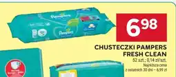 Stokrotka Market Chusteczki Pampers Fresh Clean oferta