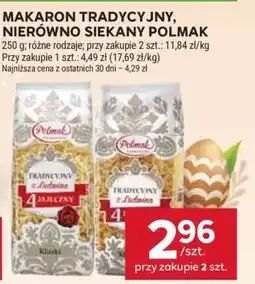 Stokrotka Market Makaron tradycyjny, nierówno siekany Polmak oferta