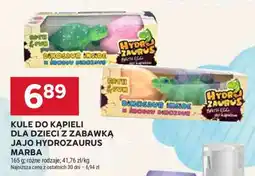Stokrotka Market Kule do kąpieli dla dzieci z zabawką jajo Hydrozaurus Marba oferta