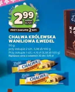 Stokrotka Market Chałwa Królewska waniliowa E. Wedel oferta