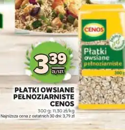 Stokrotka Market Płatki owsiane pełnoziarniste Cenos oferta