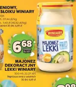 Stokrotka Market Majonez dekoracyjny lekki Winiary oferta